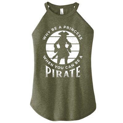 Funny Pirate Freebooter Buccaneer Caribbean Adventure Women's Perfect Tri Rocker Tank