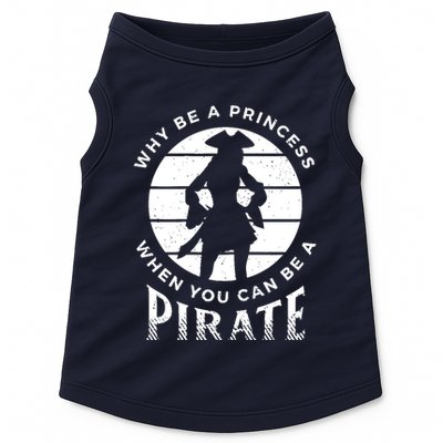 Funny Pirate Freebooter Buccaneer Caribbean Adventure Doggie Tank