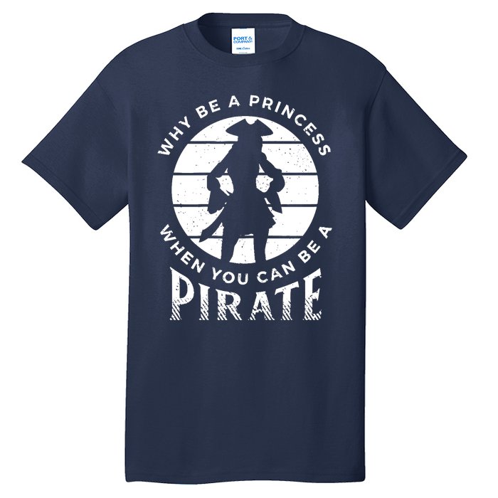 Funny Pirate Freebooter Buccaneer Caribbean Adventure Tall T-Shirt