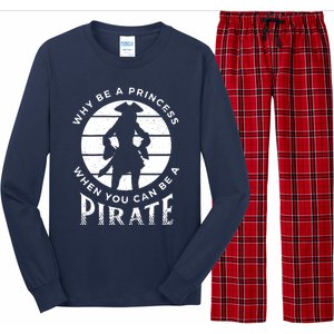 Funny Pirate Freebooter Buccaneer Caribbean Adventure Long Sleeve Pajama Set