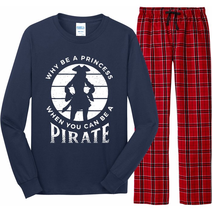 Funny Pirate Freebooter Buccaneer Caribbean Adventure Long Sleeve Pajama Set