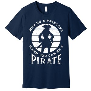 Funny Pirate Freebooter Buccaneer Caribbean Adventure Premium T-Shirt