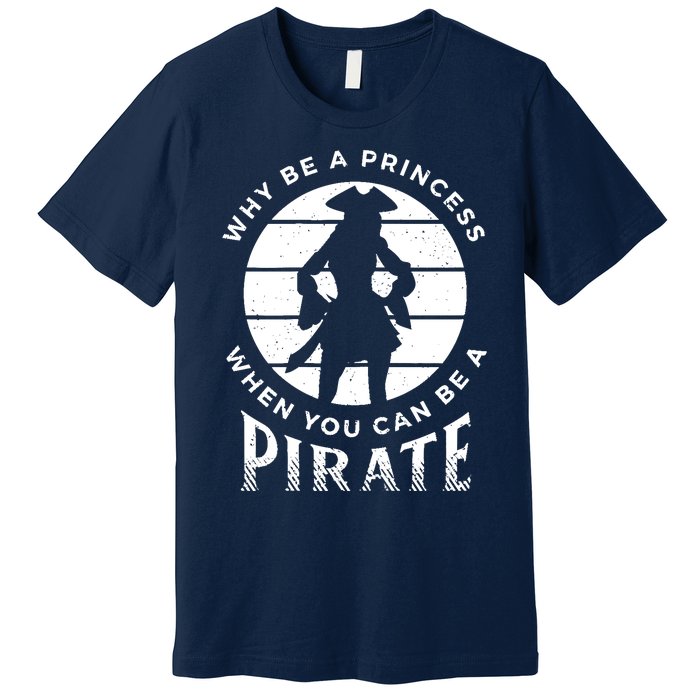 Funny Pirate Freebooter Buccaneer Caribbean Adventure Premium T-Shirt