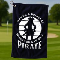 Funny Pirate Freebooter Buccaneer Caribbean Adventure Golf Towel