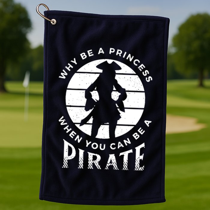 Funny Pirate Freebooter Buccaneer Caribbean Adventure Golf Towel