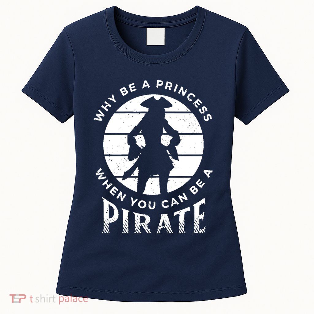Funny Pirate Freebooter Buccaneer Caribbean Adventure Womens T-Shirt