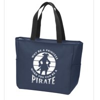 Funny Pirate Freebooter Buccaneer Caribbean Adventure Zip Tote Bag