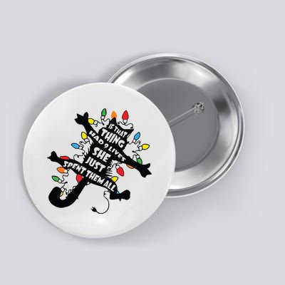 Funny Pussycat From Christmas Vacation Frieds Lover Button
