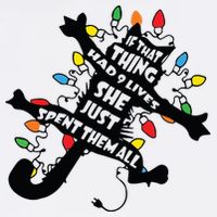 Funny Pussycat From Christmas Vacation Frieds Lover Button
