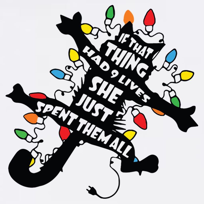 Funny Pussycat From Christmas Vacation Frieds Lover Button