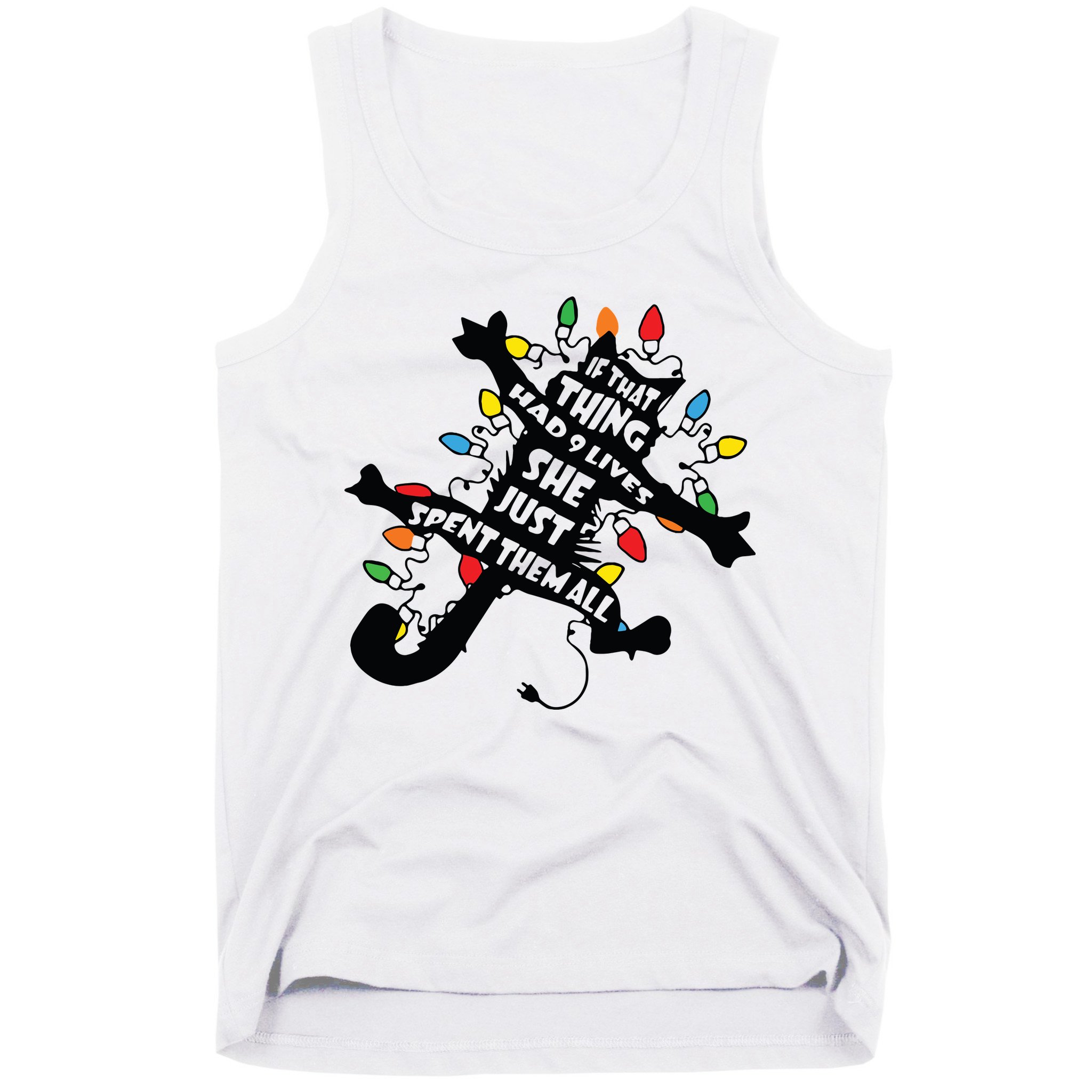 Funny Pussycat From Christmas Vacation Frieds Lover Tank Top