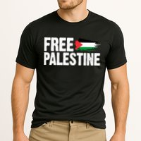 Free Palestine Flag Cooling Performance Crew T-Shirt