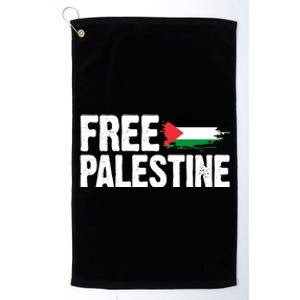 Free Palestine Flag Platinum Collection Golf Towel