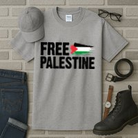 Free Palestine Flag Tall T-Shirt