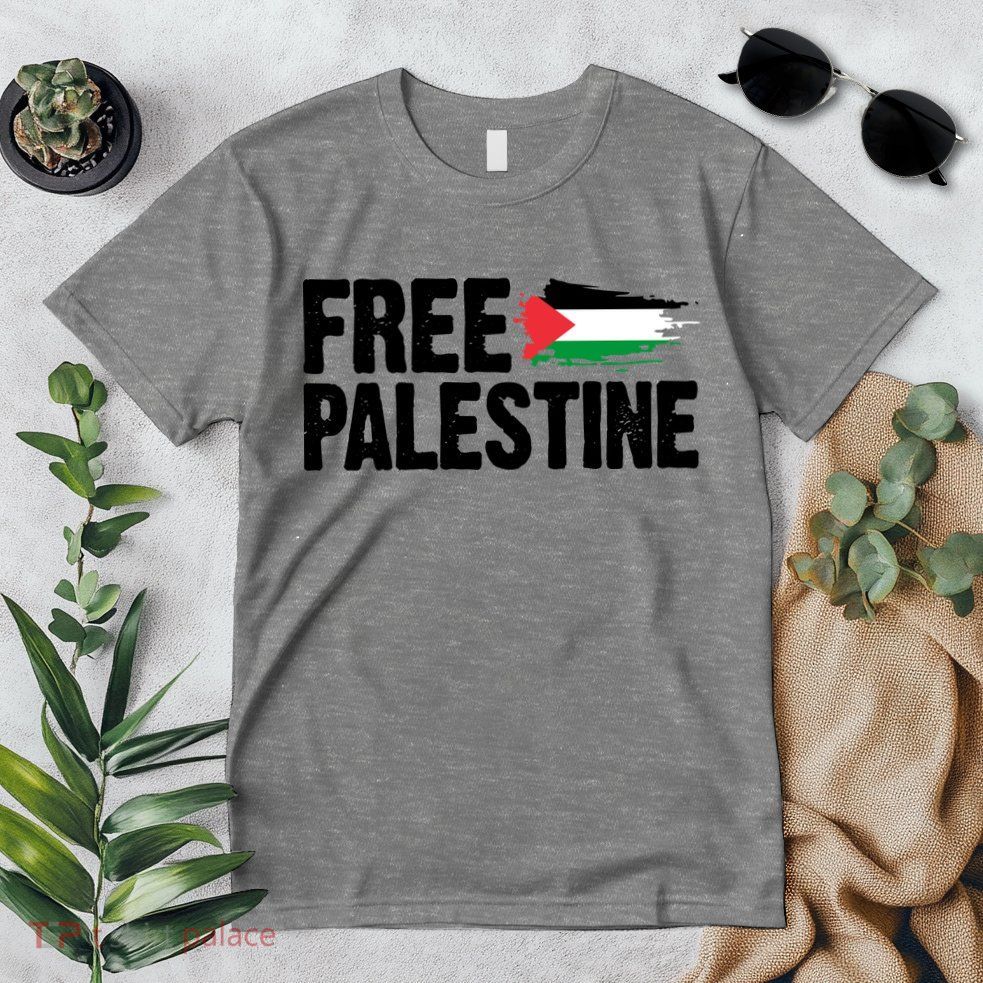 Free Palestine Flag Premium T-Shirt