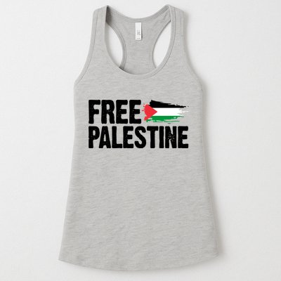 Free Palestine Flag Womens Tank Top