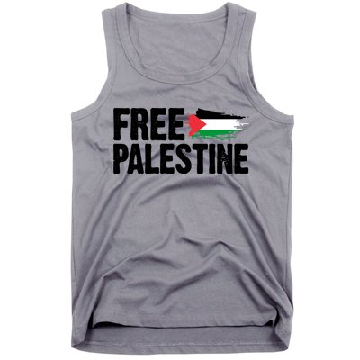 Free Palestine Flag Tank Top