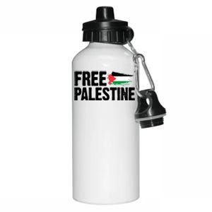 Free Palestine Flag Aluminum Water Bottle 