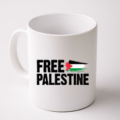 Free Palestine Flag Coffee Mug