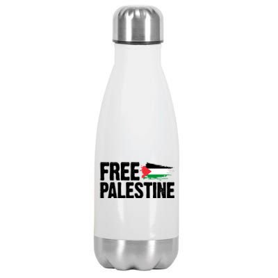 Free Palestine Flag Stainless Steel Insulated Water Bottle