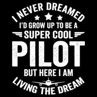 Funny Pilot Flying Aviation Airplane Cool Pilot Airplane Gift City Backpack