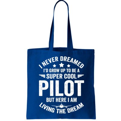 Funny Pilot Flying Aviation Airplane Cool Pilot Airplane Gift Bag