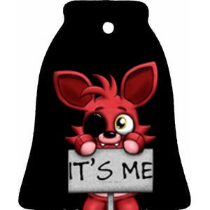 Fnaf Plush Foxy Ceramic Bell Ornament