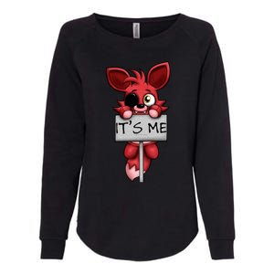 Fnaf Plush Foxy Womens California Wash Sweatshirt