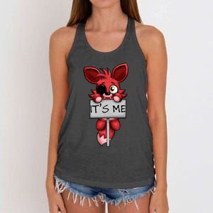 Fnaf Plush Foxy Women's Knotted Racerback Tank