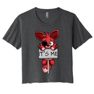 Fnaf Plush Foxy Women's Crop Top Tee