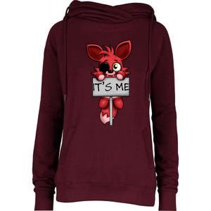 Fnaf Plush Foxy Womens Funnel Neck Pullover Hood