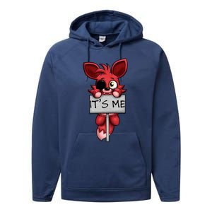 Fnaf Plush Foxy Performance Fleece Hoodie