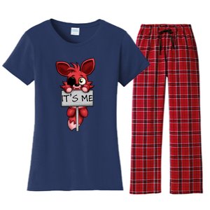 Fnaf Plush Foxy Women's Flannel Pajama Set