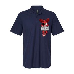 Fnaf Plush Foxy Softstyle Adult Sport Polo