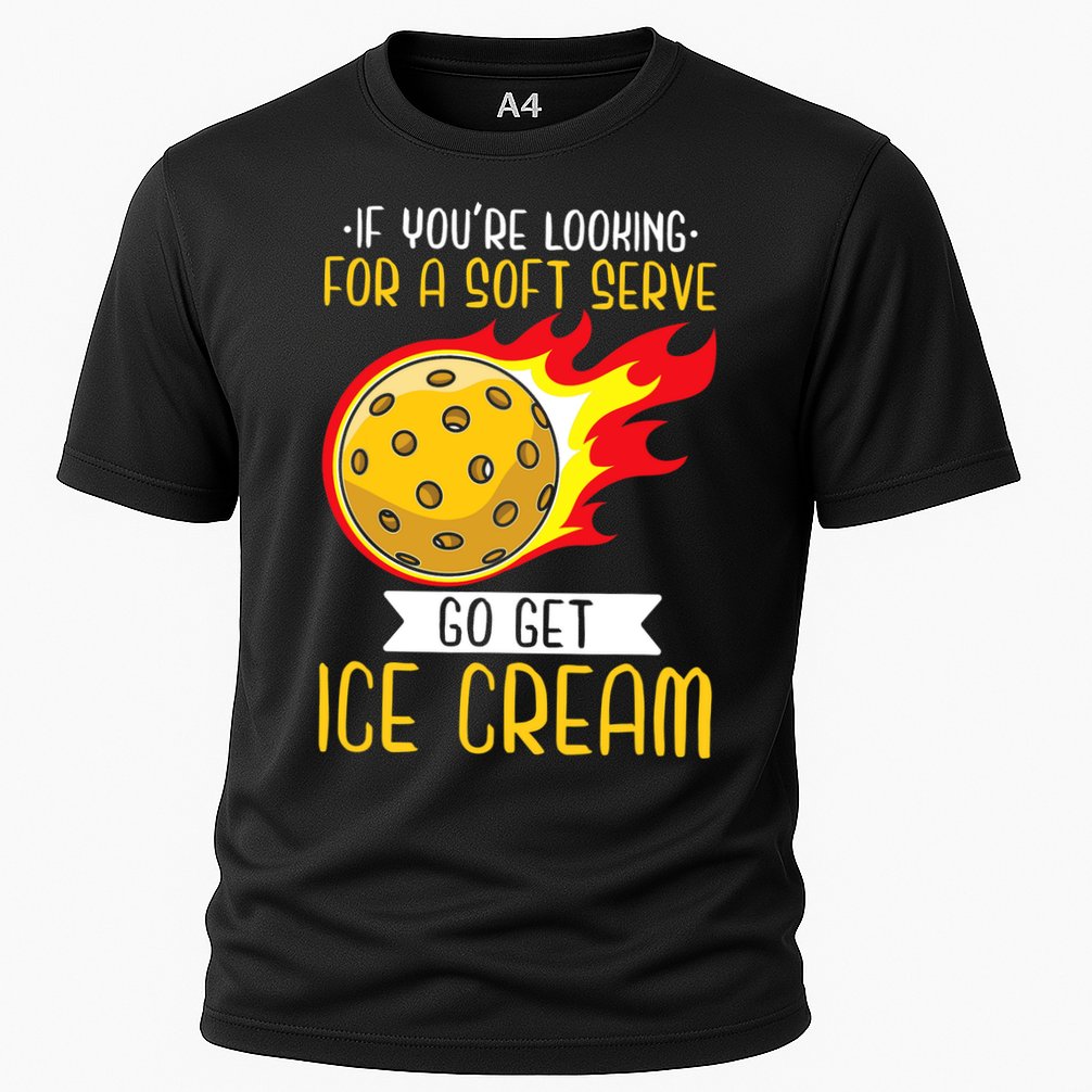 Funny Pickleball Cooling Performance Crew T-Shirt