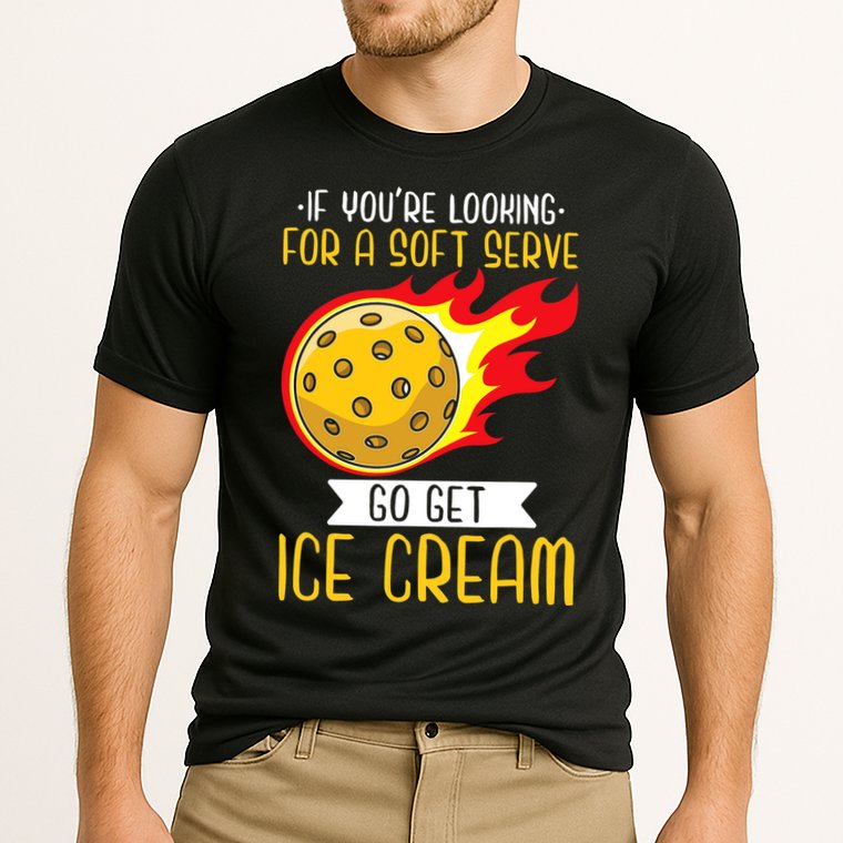 Funny Pickleball Cooling Performance Crew T-Shirt