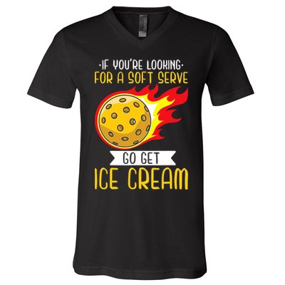 Funny Pickleball V-Neck T-Shirt