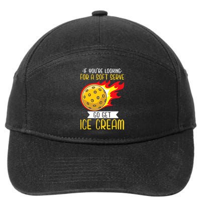 Funny Pickleball 7-Panel Snapback Hat