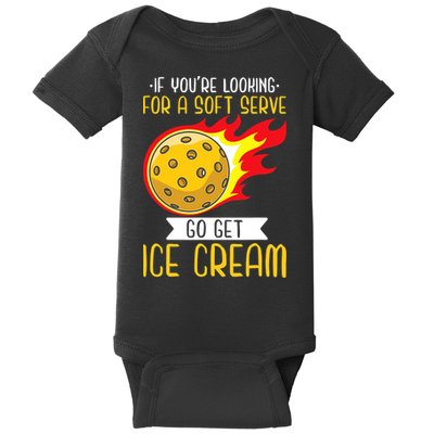 Funny Pickleball Baby Bodysuit