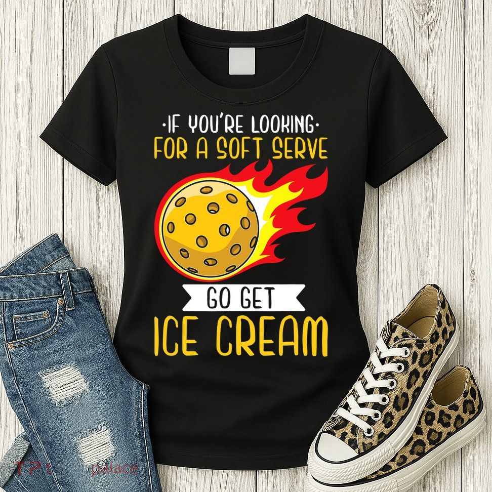 Funny Pickleball Womens T-Shirt