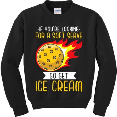 Funny Pickleball Kids Sweatshirt
