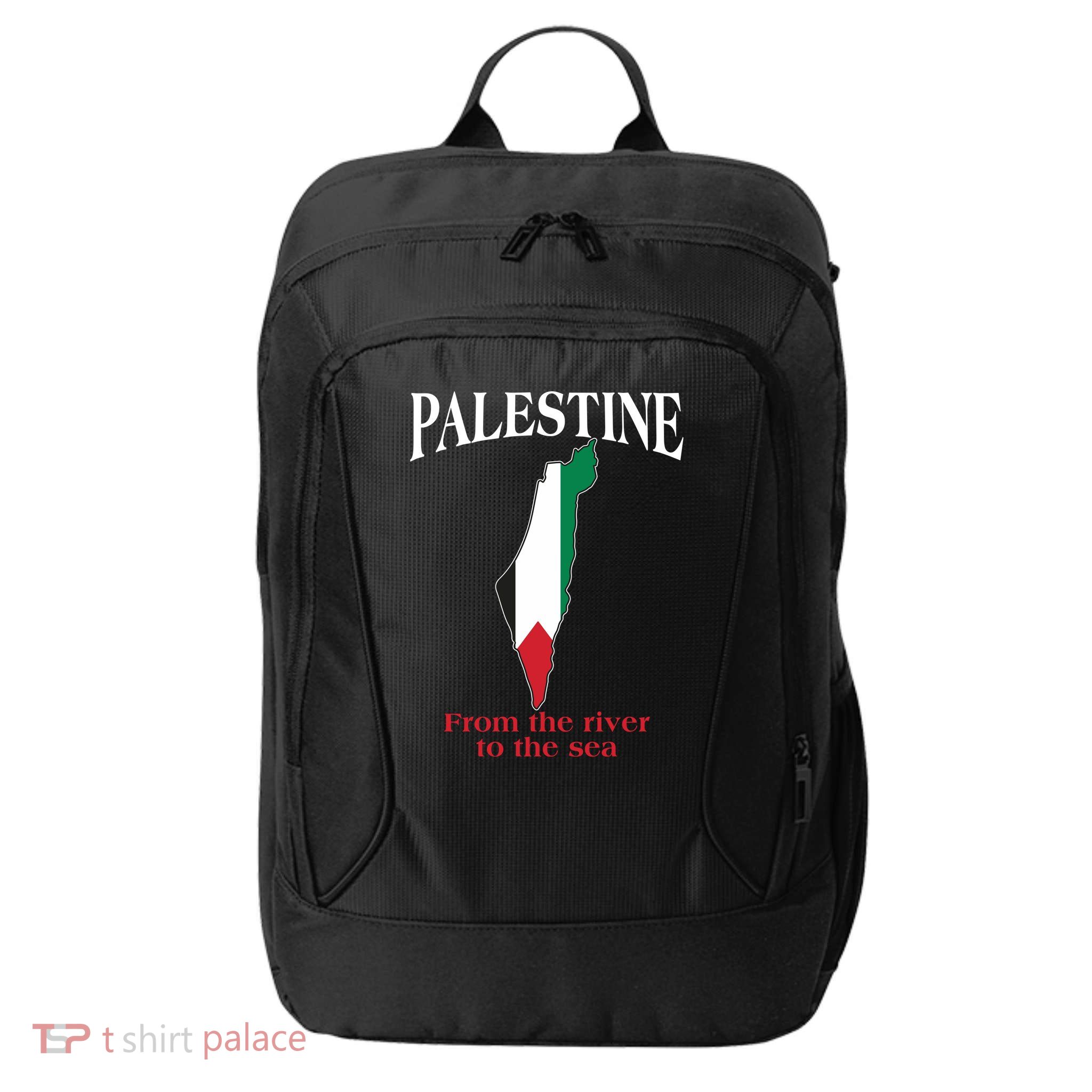 Free Palestine From The River To The Sea City Backpack