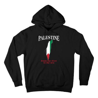 Free Palestine From The River To The Sea Tall Hoodie