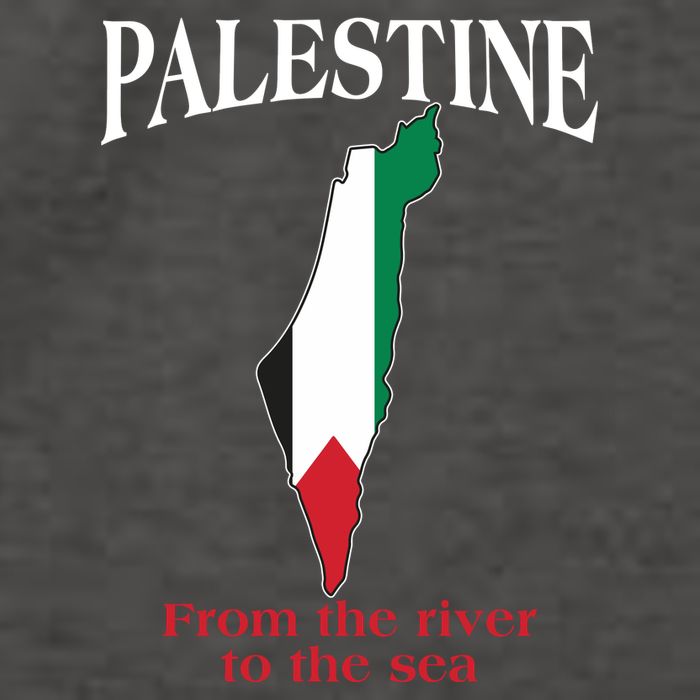 Free Palestine From The River To The Sea Vector Backpack