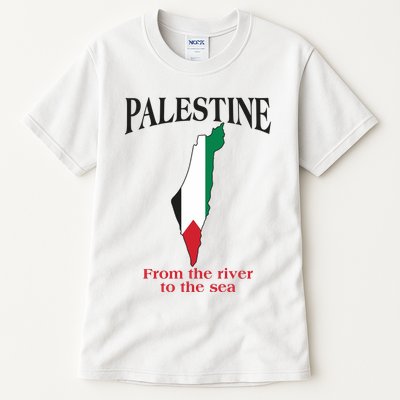 Free Palestine From The River To The Sea Tall T-Shirt