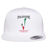 Free Palestine From The River To The Sea Flatbill Hat