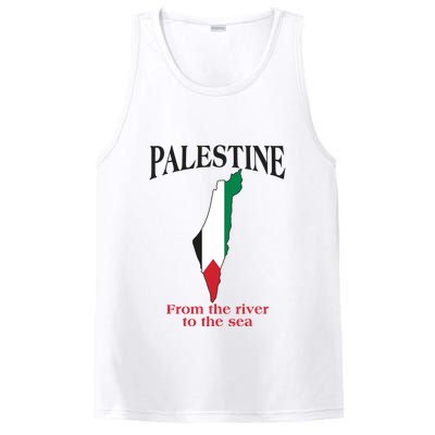 Free Palestine From The River To The Sea PosiCharge Competitor Tank