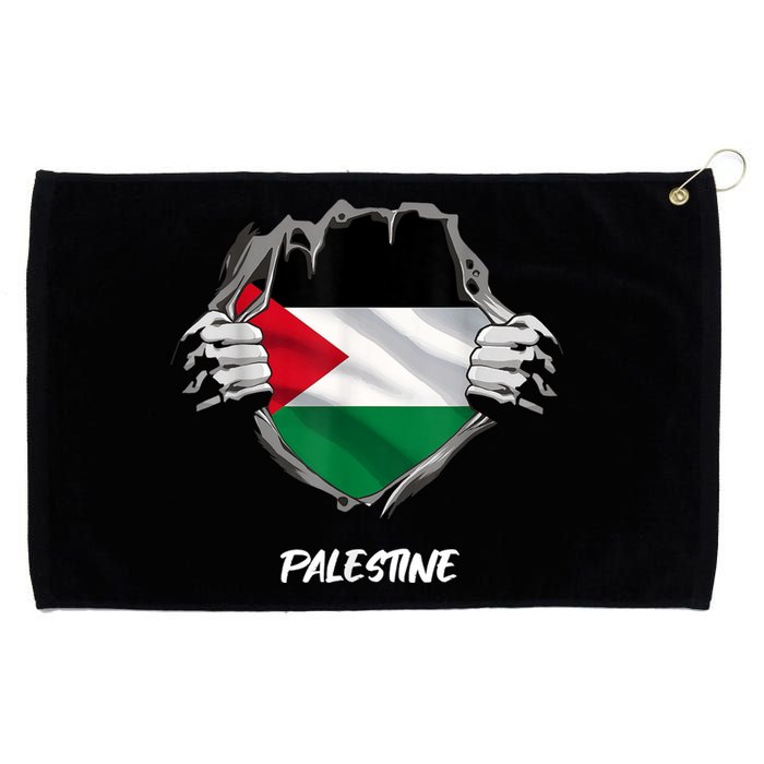 Free Palestine Freedom Grommeted Golf Towel