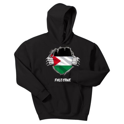 Free Palestine Freedom Kids Hoodie