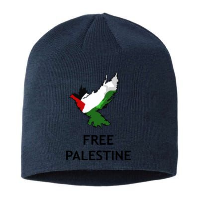 Free Palestine Freedom Sustainable Beanie